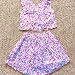 NWT - Tea Collection Top and Skirt Set